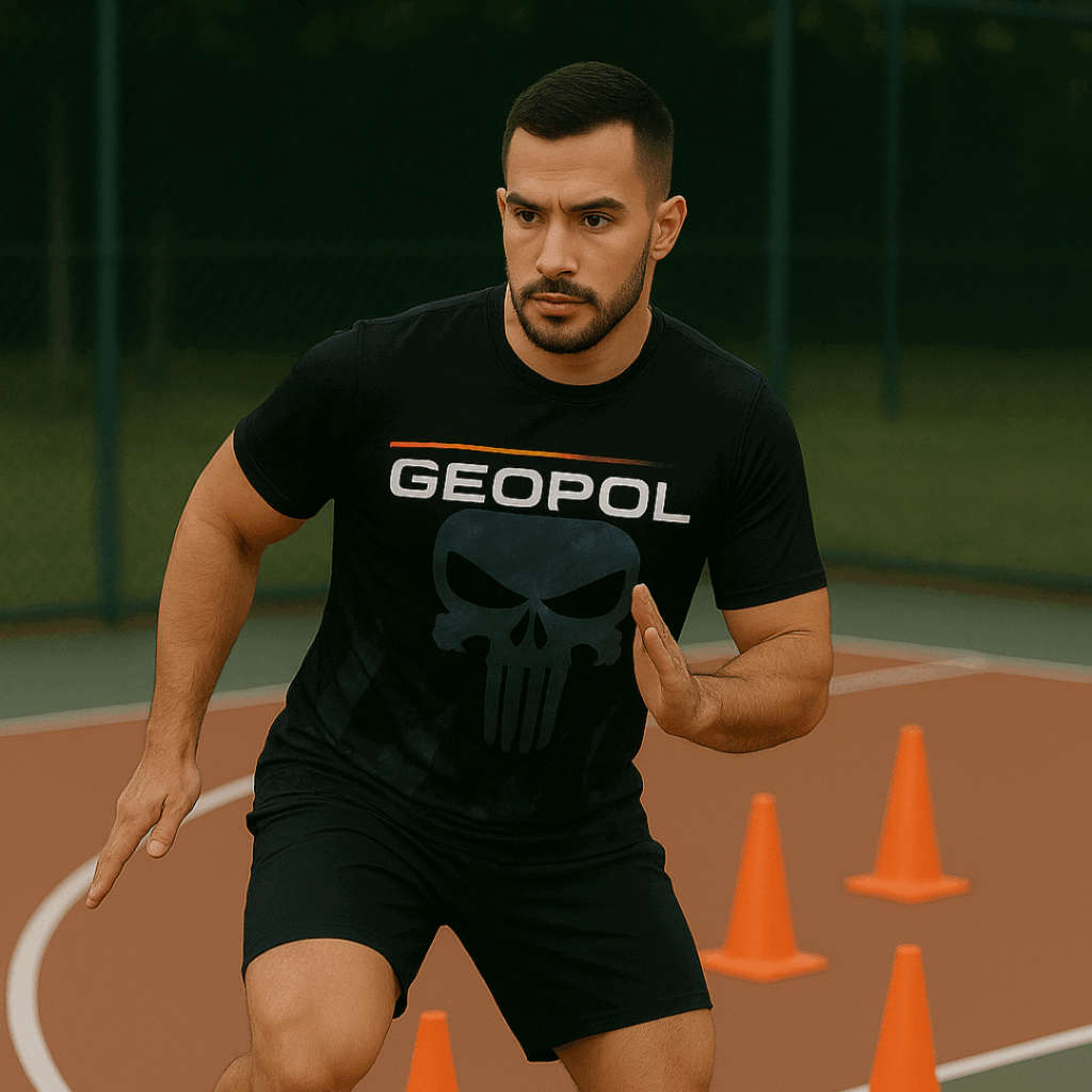 opositor preparándose las pruebas físicas