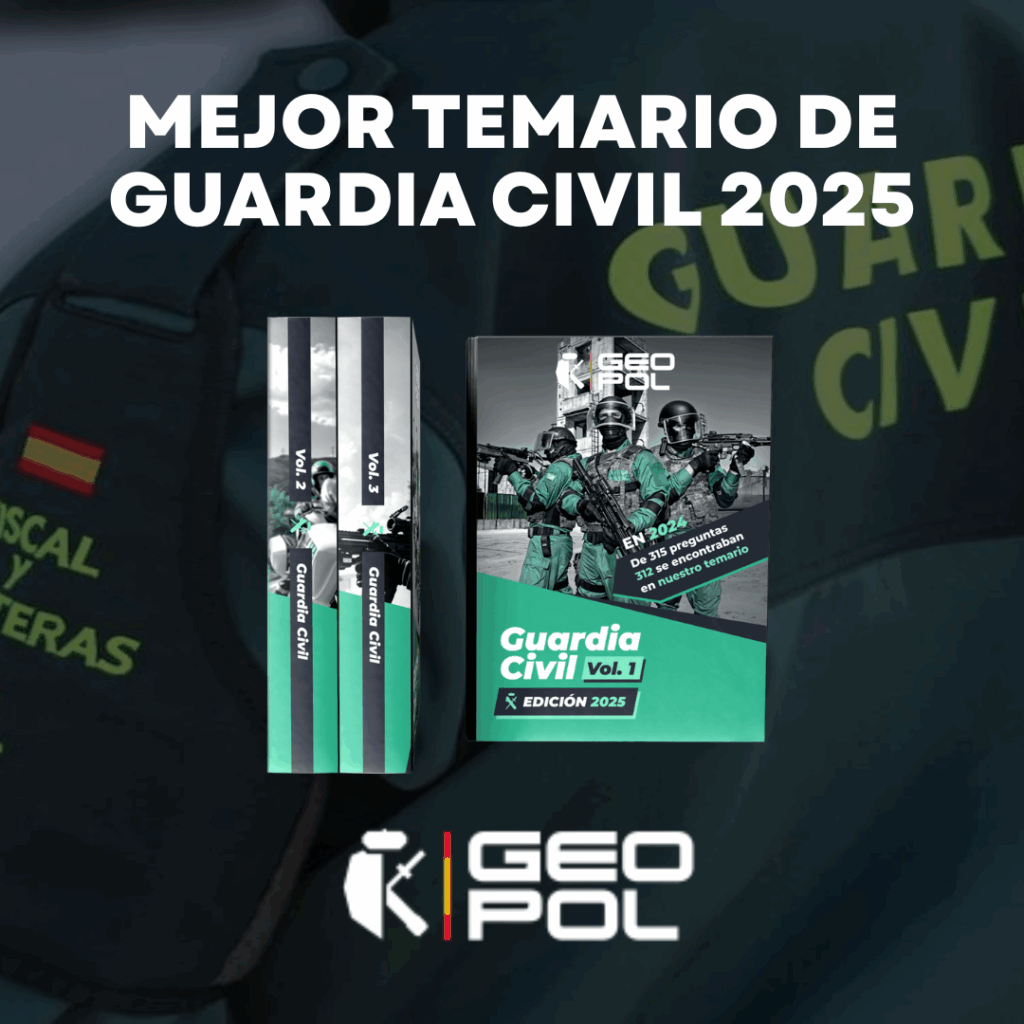 Mejor temario guardia civil 2025