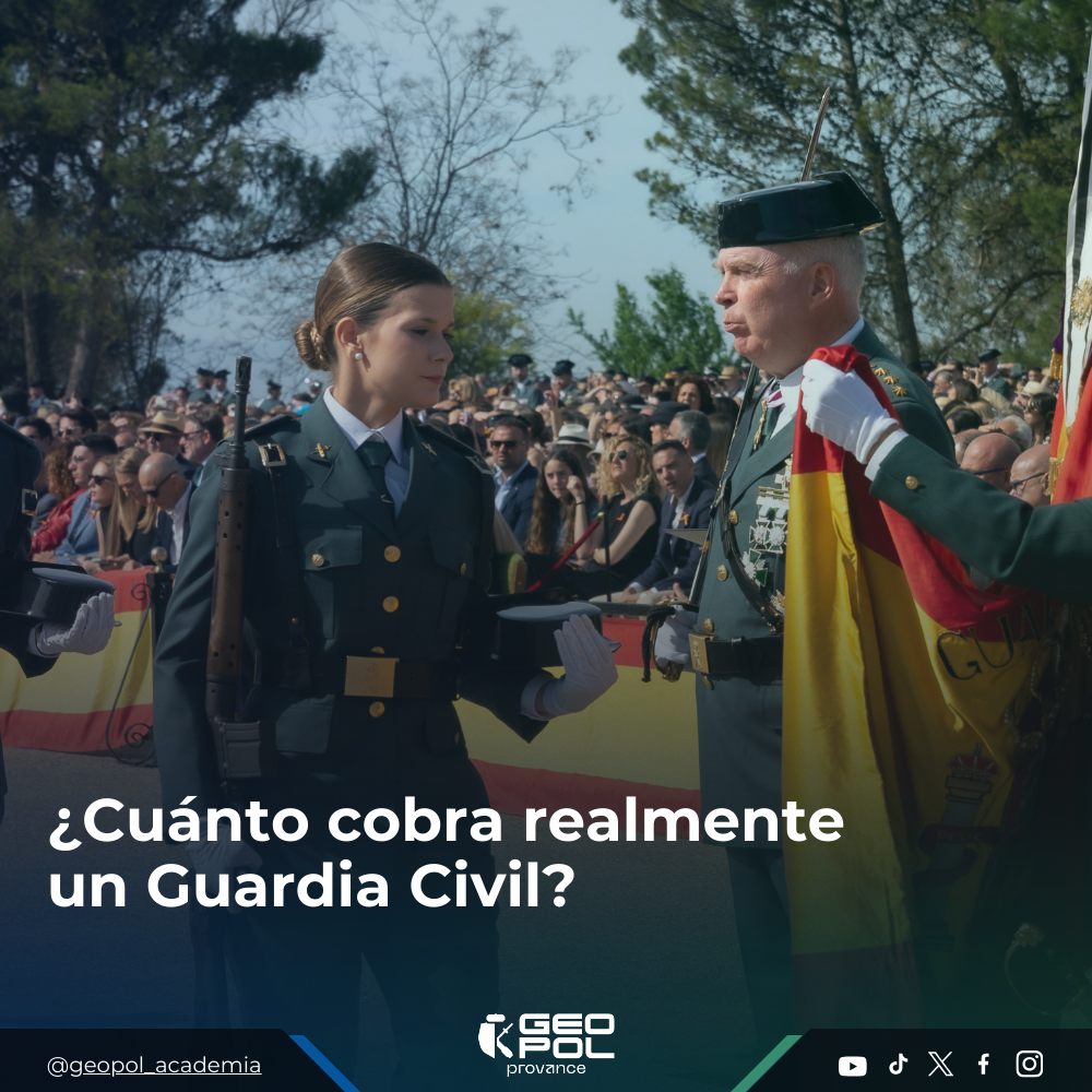 ¿Cuánto cobra realmente un Guardia Civil?