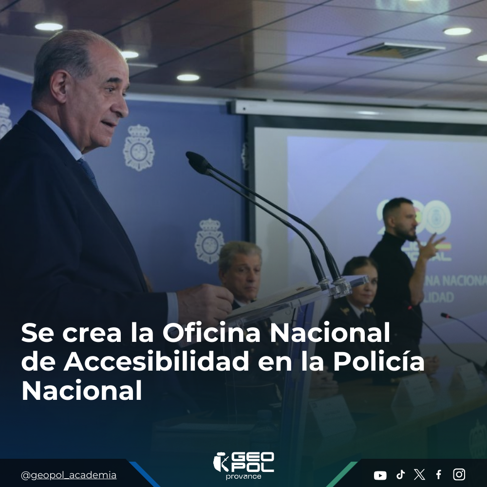 se crea la oficina nacional de la accesibilidad en la policia nacional
