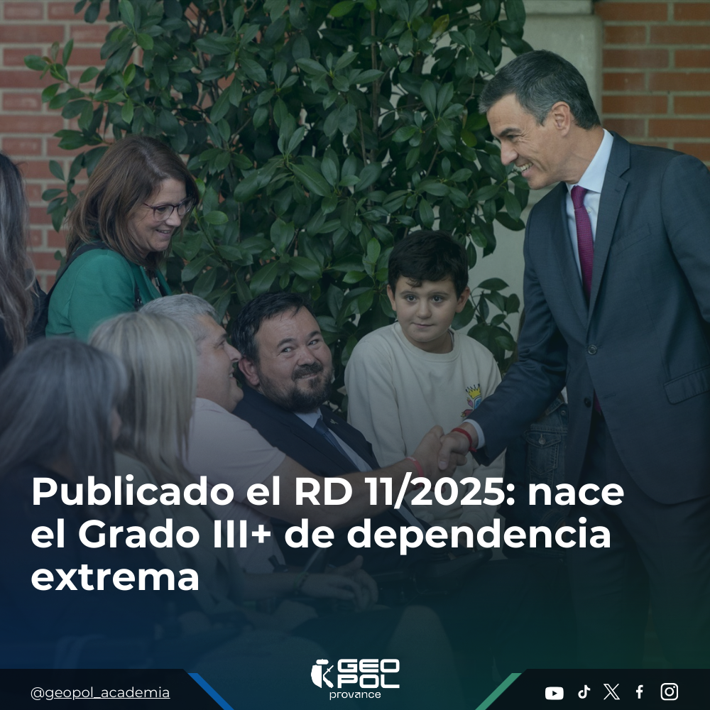 Publicado el RD 11/2025: nace el Grado III+ de dependencia extrema