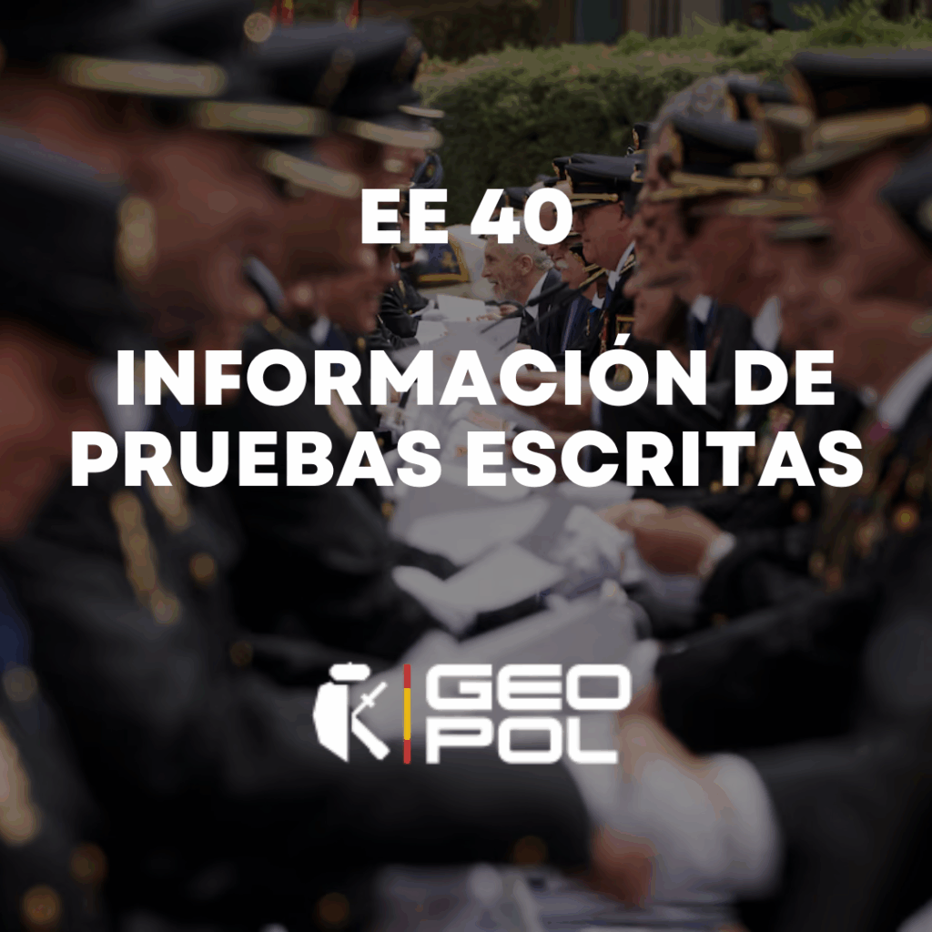 Las pruebas escritas de Escala Ejecutiva se celebrarán el 13 de Diciembre