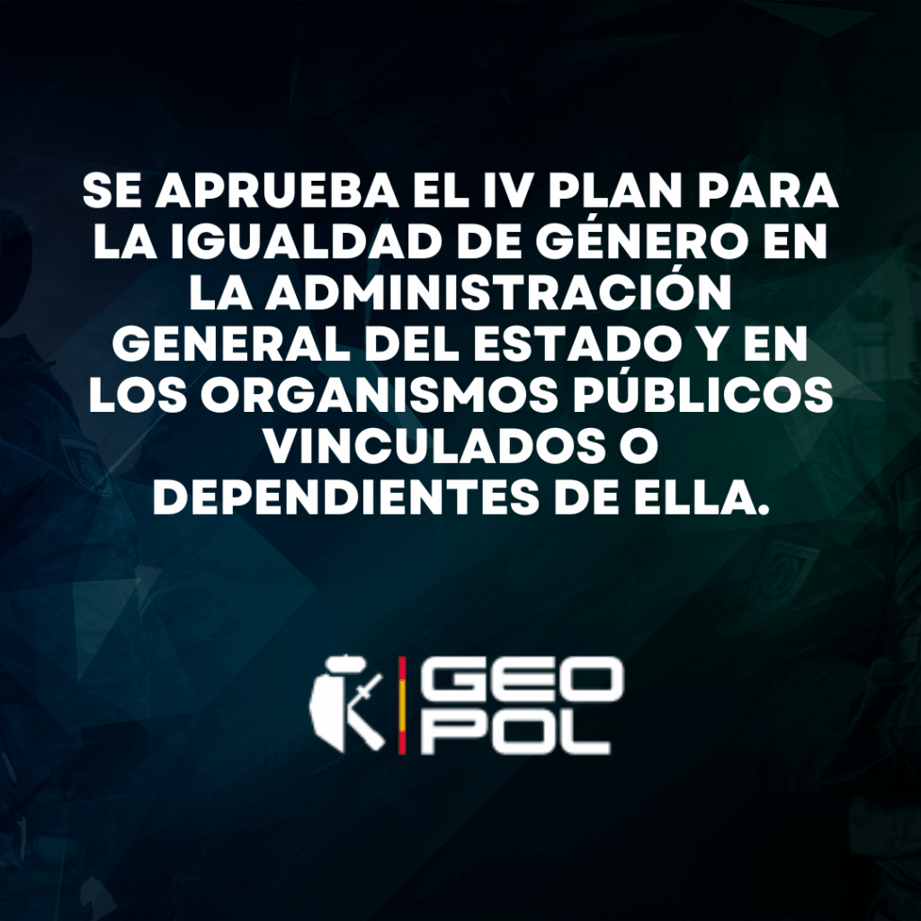 Publicado el IV Plan para la Igualdad de Género en la Administración del Estado