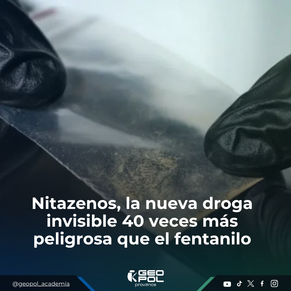 Nitazenos, la nueva droga invisible 40 veces más peligrosa que el fentanilo