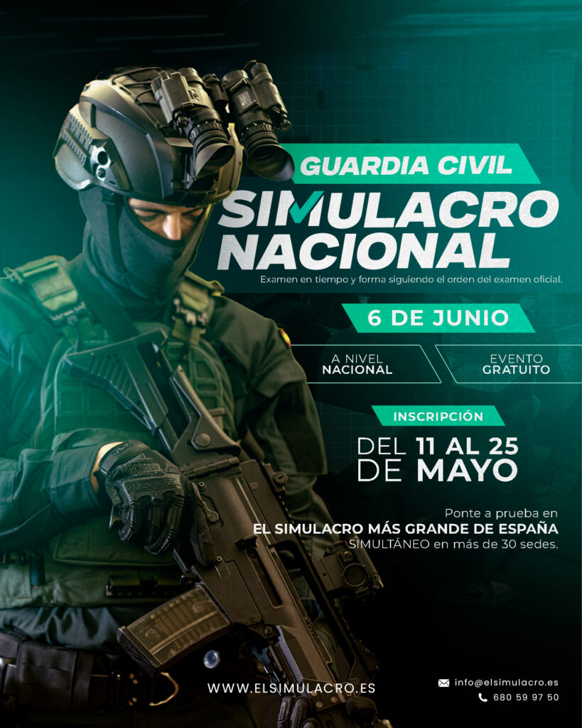 Simulacro Nacional Guardia Civil