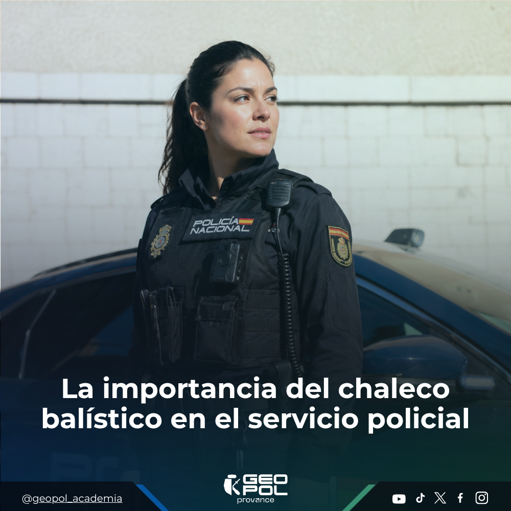 La importancia del chaleco balístico en el servicio policial