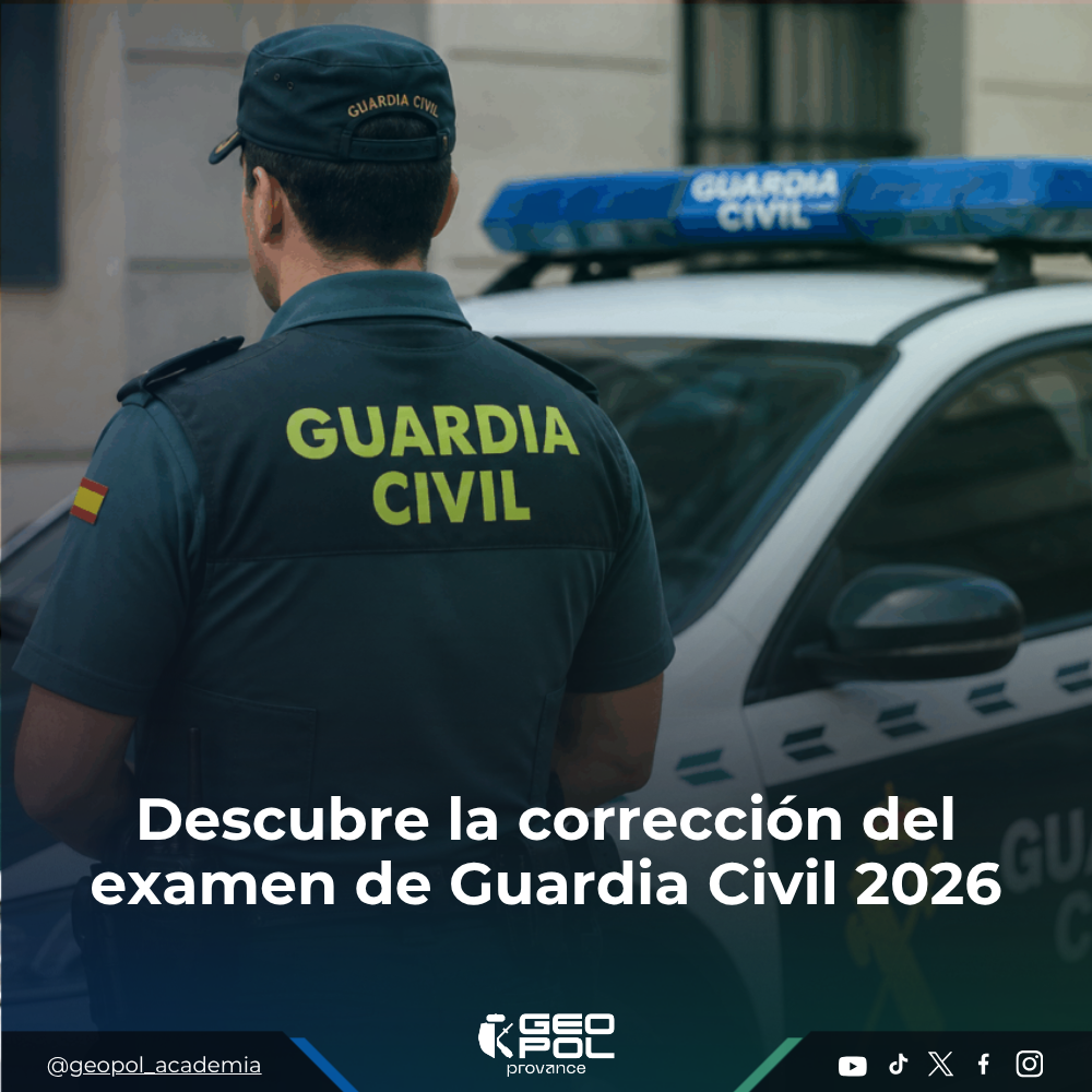 Descubre la corrección del examen de Guardia Civil 2026