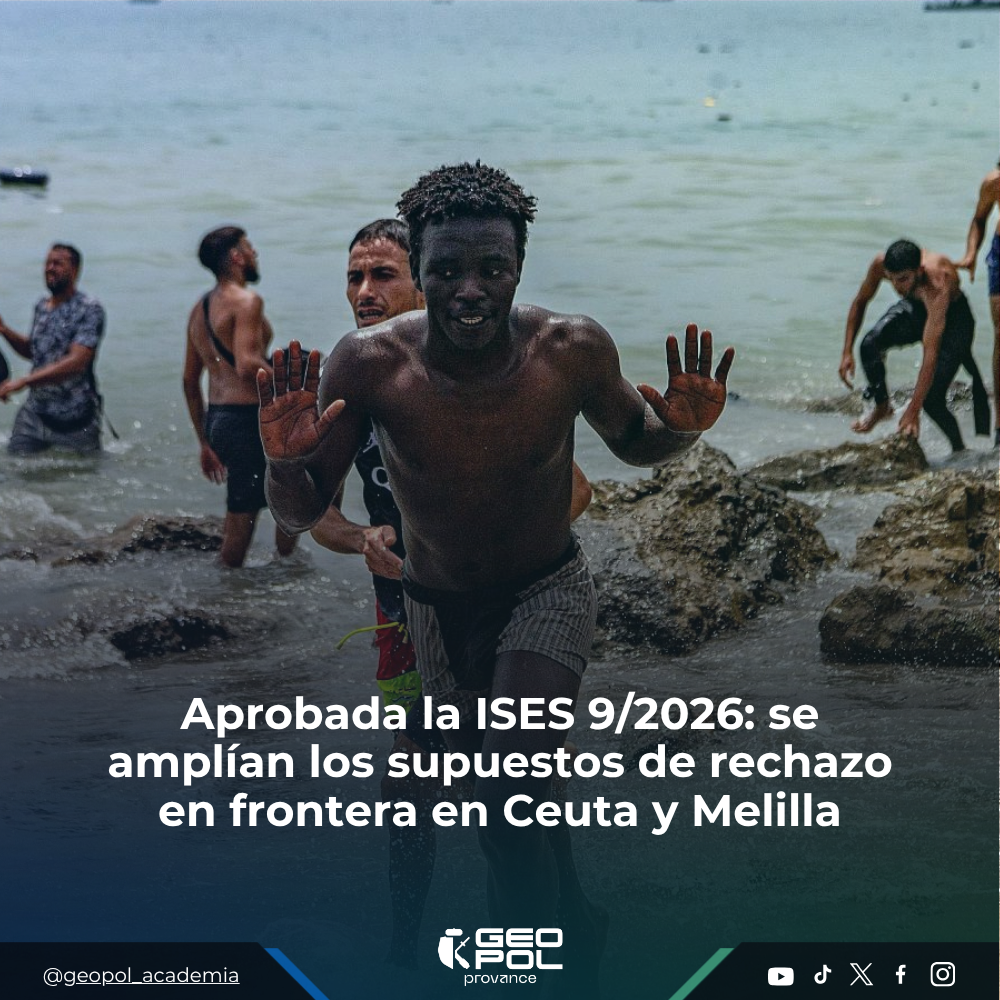 Aprobada la ISES 9/2026: se amplían los supuestos de rechazo en frontera en Ceuta y Melilla