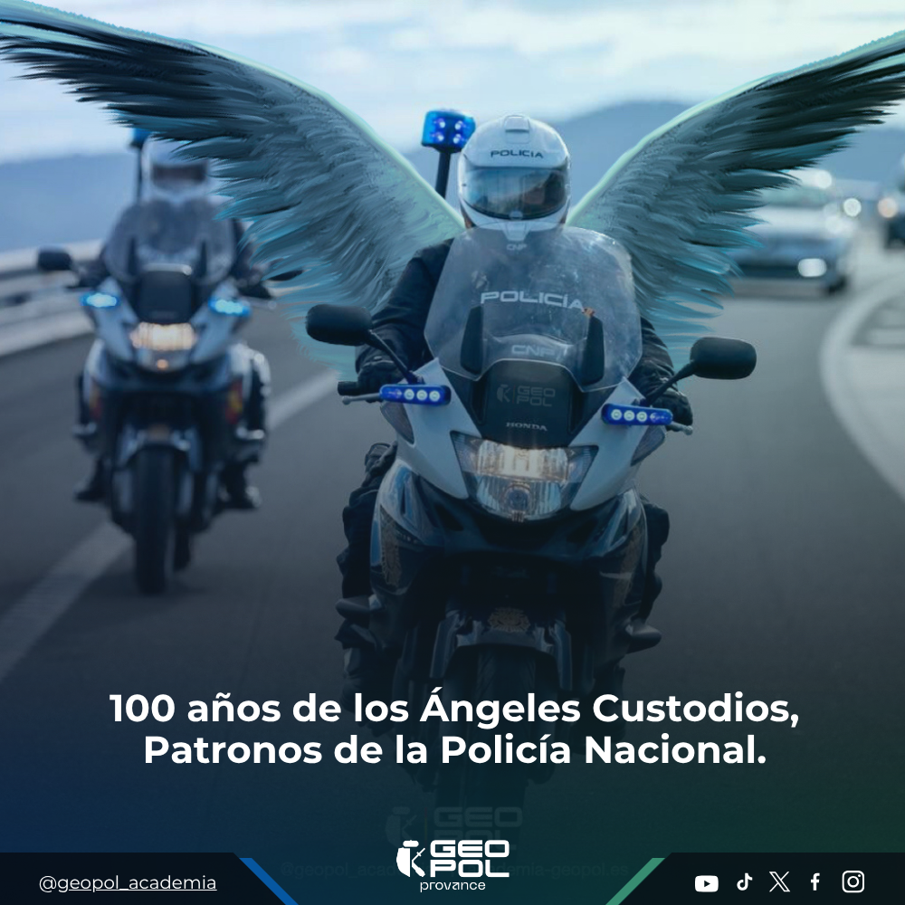 100 años de Los Ángeles custodios, patrón de la policia nacional
